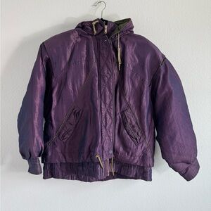 Vintage Braetan Men’s‎ Purple Windbreaker Jacket Size Medium